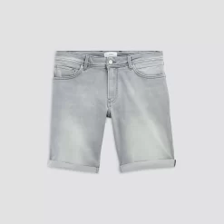 Bermuda Denim En Coton Recyclé 13 Bermuda Denim En Coton Recyclé -Trendy Soldes 1000531 18416 V11