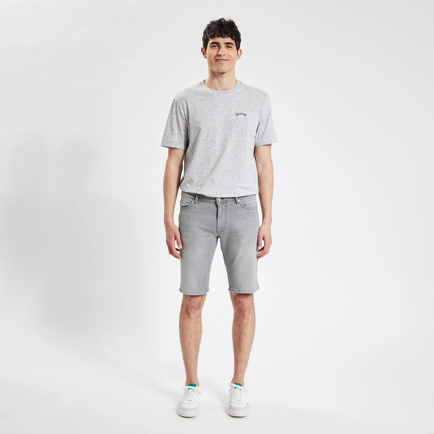 Bermuda Denim En Coton Recyclé 4 Bermuda Denim En Coton Recyclé – Image 4