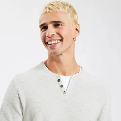 Pull Col Tunisien 2 En 1 -Trendy Soldes 1001012 10141 V4