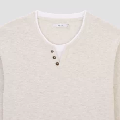 Pull Col Tunisien 2 En 1 -Trendy Soldes 1001012 10141 V8