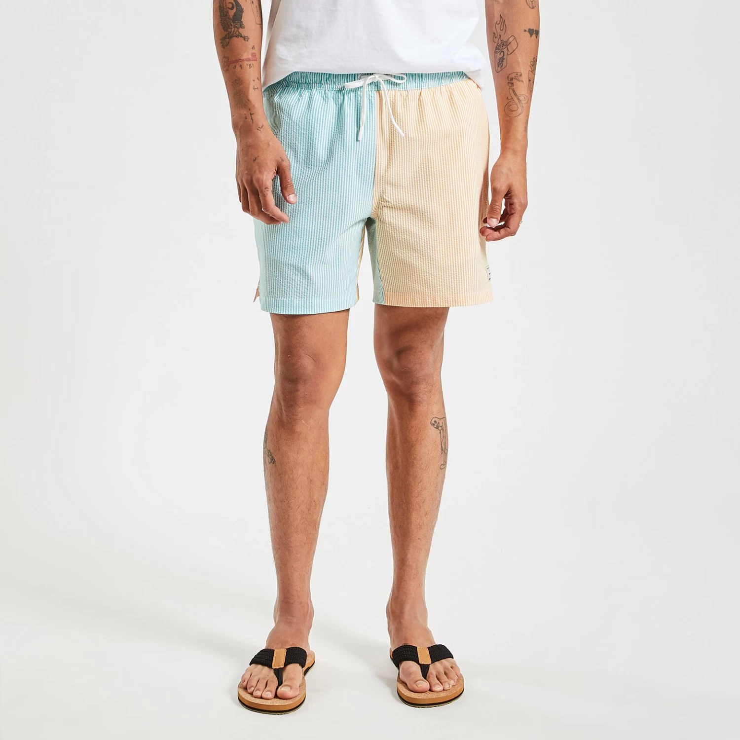 Maillot De Bain Rayure Seersucker 1 Maillot De Bain Rayure Seersucker