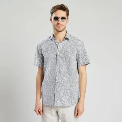 Chemisette Micro Imprimé Coton