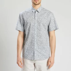Chemisette Micro Imprimé Coton -Trendy Soldes 1001392 11247 V2