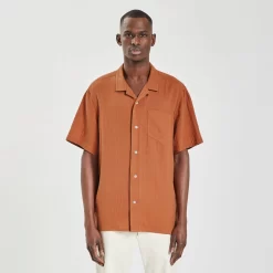 Chemisette Regular Unie Gaze De Coton -Trendy Soldes 1001397 13414 V2