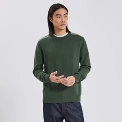 Pull Patch épaule Col Rond