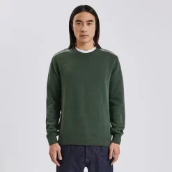 Pull Patch épaule Col Rond 13 Pull Patch épaule Col Rond -Trendy Soldes 1001641 16346 V2