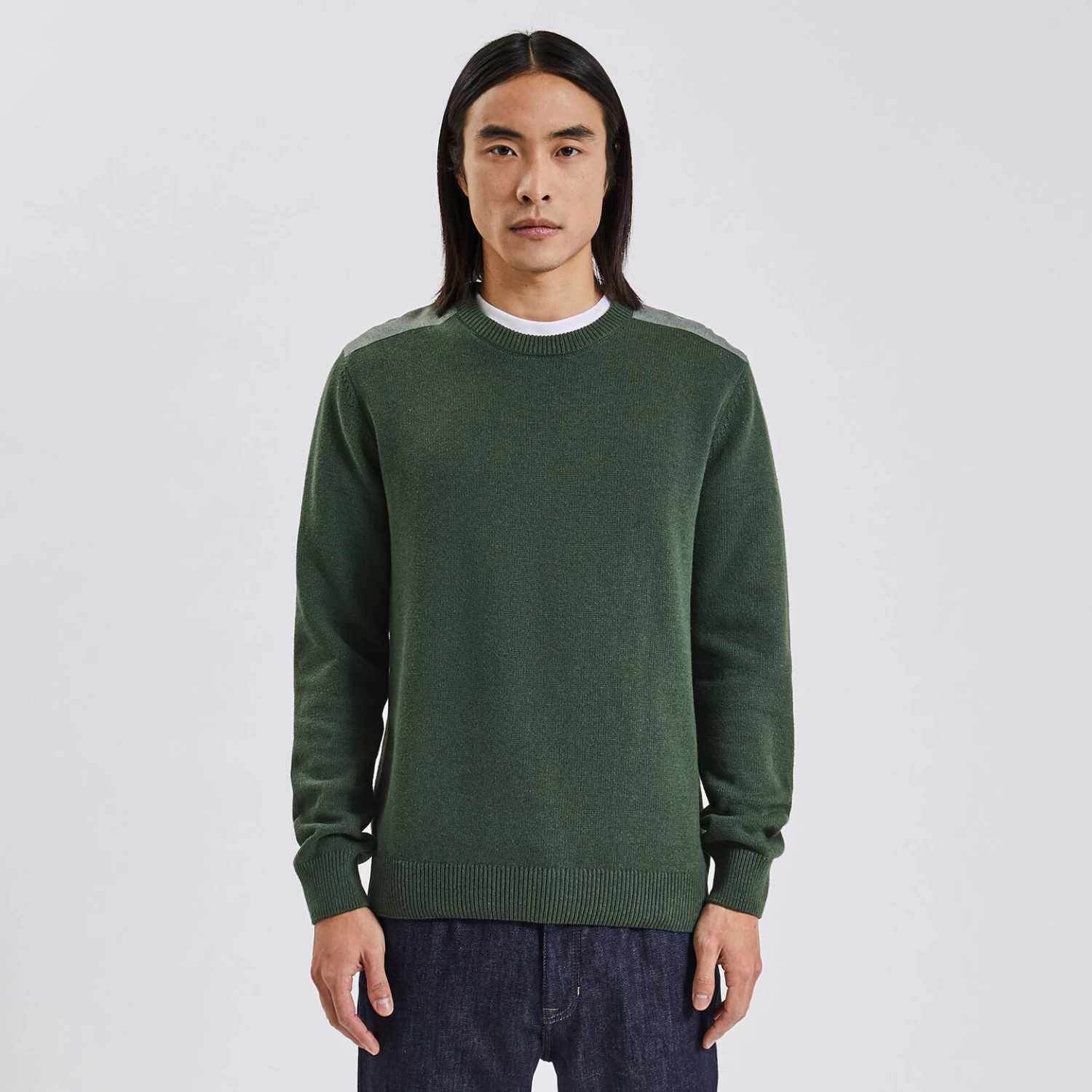 Pull Patch épaule Col Rond 5 Pull Patch épaule Col Rond – Image 5