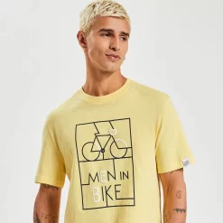 Tee Shirt Col Rond Licence Tour De France -Trendy Soldes 1001715 12033 V4