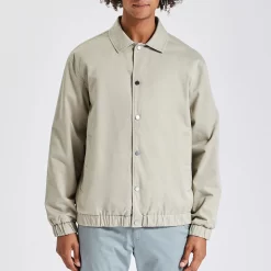 Blouson Coton Col Chemise -Trendy Soldes 1001781 10435 V2