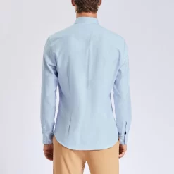 Chemise Extra-slim Repassage Facile Unie Coton -Trendy Soldes 1001841 11000 V3