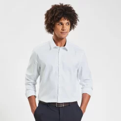 Chemise Slim Sans Repassage Imprimé Micro Géo Coto
