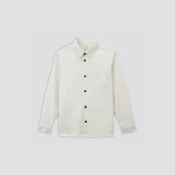 Surchemise Regular Unie Coton Recyclé -Trendy Soldes 1001872 10100 V11