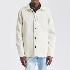 Surchemise Regular Unie Coton Recyclé -Trendy Soldes 1001872 10100 V2