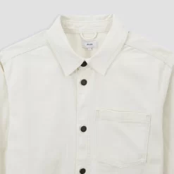 Surchemise Regular Unie Coton Recyclé -Trendy Soldes 1001872 10100 V8