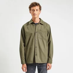 Surchemise Regular Unie Coton Recyclé 12 Surchemise Regular Unie Coton Recyclé -Trendy Soldes 1001872 16042 V2