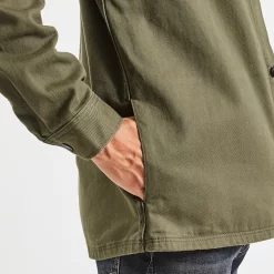 Surchemise Regular Unie Coton Recyclé 11 Surchemise Regular Unie Coton Recyclé -Trendy Soldes 1001872 16042 V4