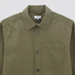 Surchemise Regular Unie Coton Recyclé 15 Surchemise Regular Unie Coton Recyclé -Trendy Soldes 1001872 16042 V8