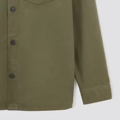 Surchemise Regular Unie Coton Recyclé 16 Surchemise Regular Unie Coton Recyclé -Trendy Soldes 1001872 16042 V9