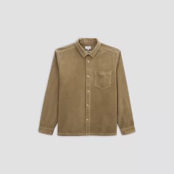 Surchemise Velours Unie -Trendy Soldes 1001894 10429 V11