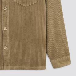 Surchemise Velours Unie -Trendy Soldes 1001894 10429 V9