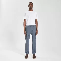 Chino Forme Cargo Bas Et Taille élastiqués 14 Chino Forme Cargo Bas Et Taille élastiqués -Trendy Soldes 1001942 11845 V2