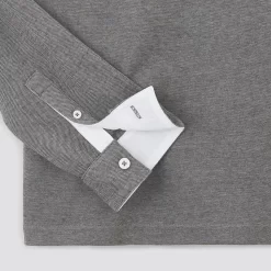 Polo Manches Longues Bi-couleur -Trendy Soldes 1001962 18424 V9