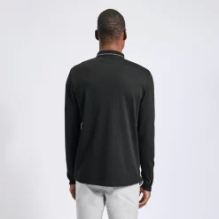 Polo à Manches Longues Uni -Trendy Soldes 1001967 18000 V3