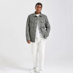 Surchemise à Carreaux Coton -Trendy Soldes 1002011 18000 V6