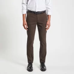 Pantalon Slim Chino Reliéfé