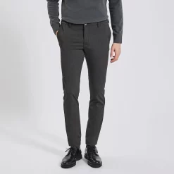 Pantalon Chino Jogger Effet Rayure