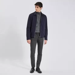 Pantalon Chino Jogger Effet Rayure -Trendy Soldes 1002036 18422 V6