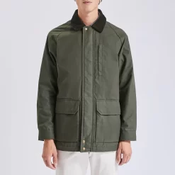 Blouson En Coton Col Chemise -Trendy Soldes 1002067 16348 V2