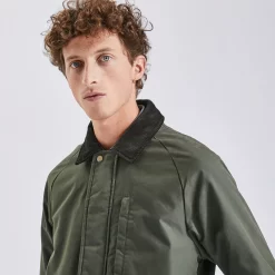 Blouson En Coton Col Chemise -Trendy Soldes 1002067 16348 V4