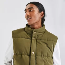 Doudoune Sans Manche Col Montant -Trendy Soldes 1002073 16347 V4