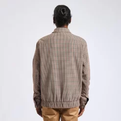 Blouson Pied De Puce Col Chemise -Trendy Soldes 1002078 10505 V3