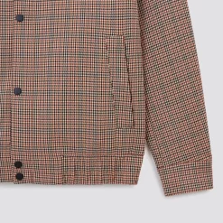 Blouson Pied De Puce Col Chemise -Trendy Soldes 1002078 10505 V9