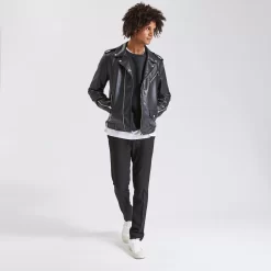 Blouson Biker -Trendy Soldes 1002085 18000 V6