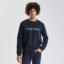 Sweat Col Rond Brodé