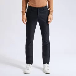 Pantalon Chino Slim Chevron -Trendy Soldes 1002365 18817 V2