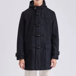 Manteau Long Style Duffle-coat -Trendy Soldes 1002396 11247 V2