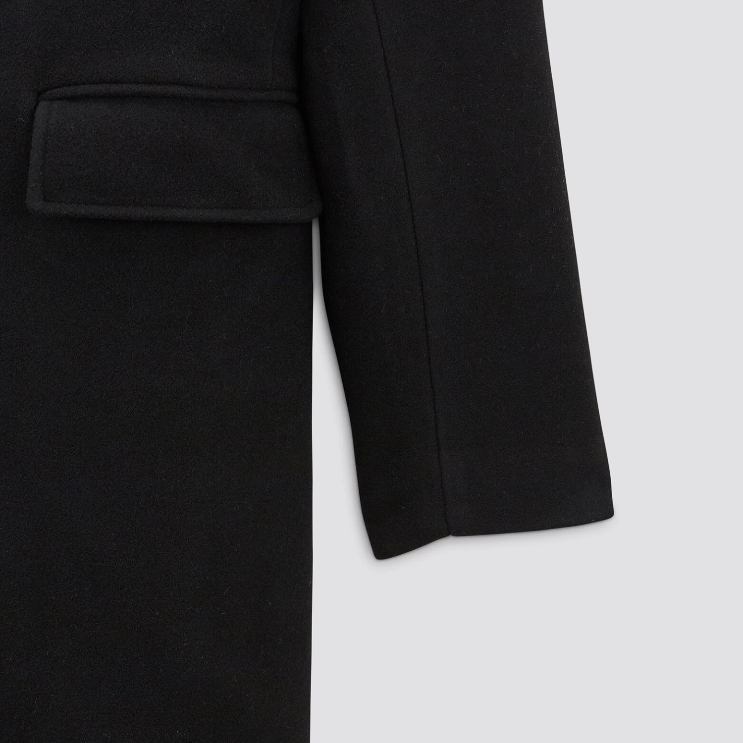 Manteau En Laine Col Montant 9 Manteau En Laine Col Montant – Image 9