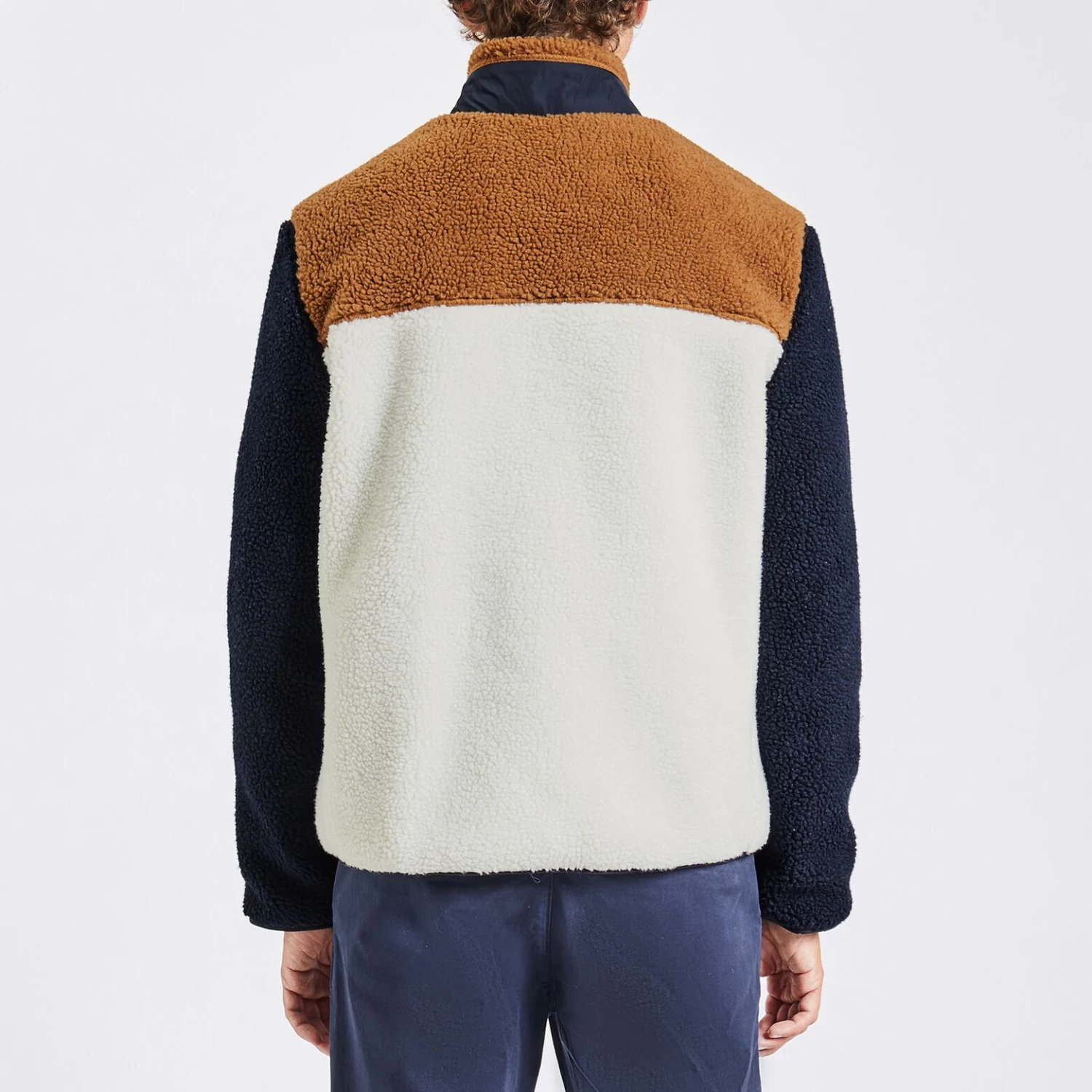 Blouson En Mouton Synthétique Col Montant 6 Blouson En Mouton Synthétique Col Montant – Image 6