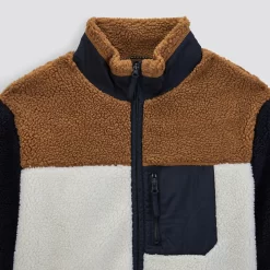 Blouson En Mouton Synthétique Col Montant 17 Blouson En Mouton Synthétique Col Montant -Trendy Soldes 1002415 19900 V8