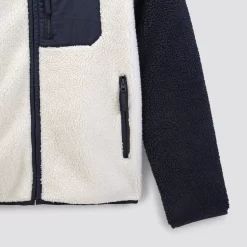 Blouson En Mouton Synthétique Col Montant 18 Blouson En Mouton Synthétique Col Montant -Trendy Soldes 1002415 19900 V9