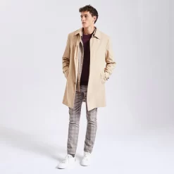 Chemise Regular Unie Flanelle Coton Recyclé -Trendy Soldes 1002417 17408 V6