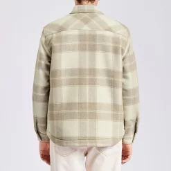 Surchemise à Carreaux Polyester Recyclé -Trendy Soldes 1002466 10006 V3