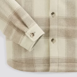 Surchemise à Carreaux Polyester Recyclé -Trendy Soldes 1002466 10006 V9