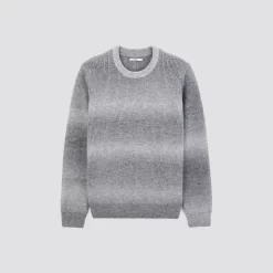 Pull Colorblock Flouté à Col Rond -Trendy Soldes 1002494 18424 V11