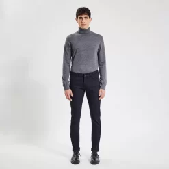 Pantalon Slim Cinq Poches Fantaisie -Trendy Soldes 1002572 11861 V2