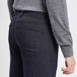 Pantalon Slim Cinq Poches Fantaisie -Trendy Soldes 1002572 11861 V4